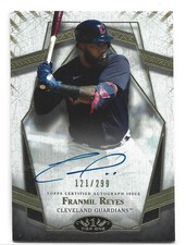Franmil Reyes 2022 Topps Tier One - Prime Performers Autographs #PPA-FR /299