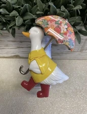 Bath & Body Works Wallflower Plug In Diffuser Silly Goose Duck Raincoat Umbrella