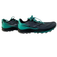 Saucony Peregrine 11 Womens Trail Running Shoes Teal Charcoal S10641-20 Mens 8.5