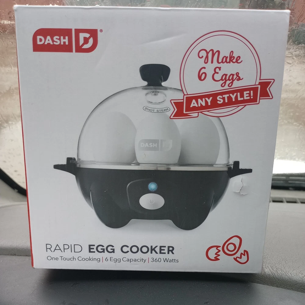 6-Egg Electric Dash Egg Cooker – Fast & Easy Breakfast Maker 6-Egg Electric Dash Egg Cooker – Fast & Easy Breakfast Maker