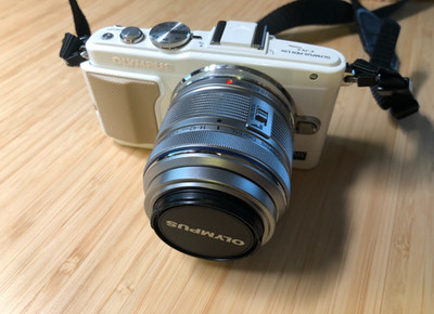 OLYMPUS PEN Lite E-PL5 Digital Camera (White)