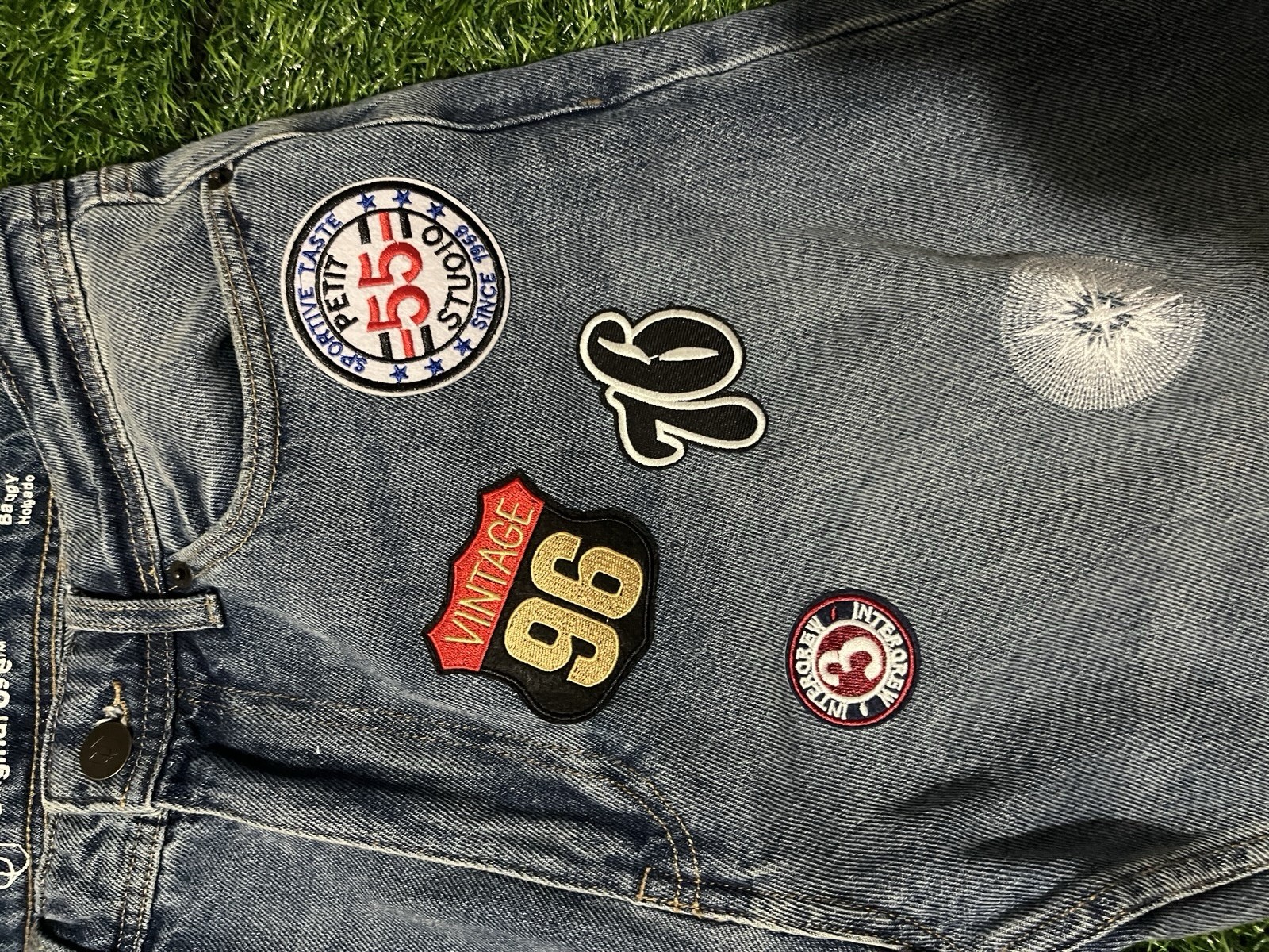 Original User Patchwork Embroidered Relaxed Fit S… - image 3