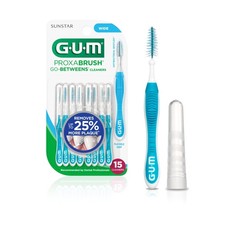 GUM Proxabrush Go-Betweens - Wide - Interdental Brushes - Soft Bristled Denta...