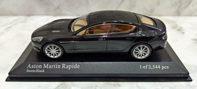Minichamps 1:43 Aston Martin Rapide 2010 Storm Black 400137900