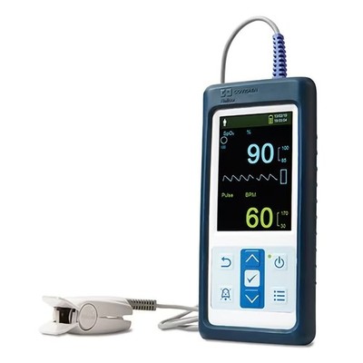 Handheld Pulse Oximeter Nellcor Adult Battery Operated LCD Display