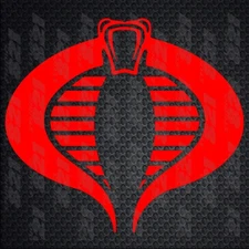 COBRA EMBLEM GI JOE Sticker laptop phone Indoor outdoor car window truck