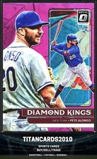 Pete Alonso 2022 Donruss Optic Pink Refractor New York Mets #18