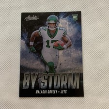 2024 Absolute Football #BS-MCY BY STORM - MALACHI CORLEY ROOKIE (RC) - Jets