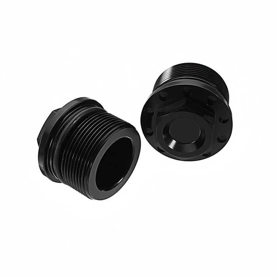 Parafuso de tampa de tubo de garfo 39 mm preto para Harley 1987-2016 adequado para Sportster 1200 883 - Imagem 3 de 4