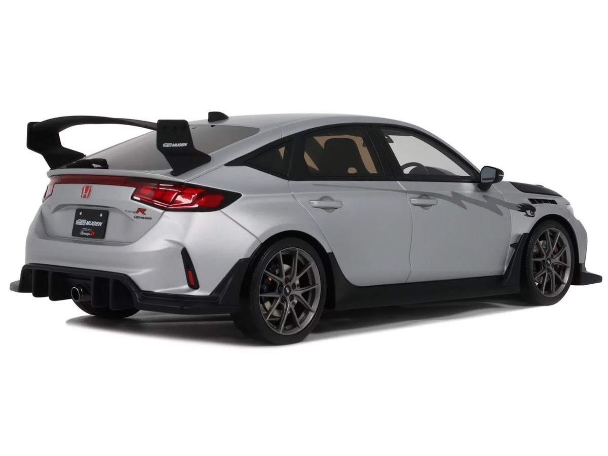 2024 HONDA CIVIC TYPE R MUGEN GROUP B RHD MATT SILVER 1/18 BY OTTO