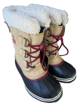 Sorel Yoot Pac Youth Winter Snow Boots Size 2 Waterproof Unisex