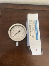 ASHCROFT 35-1009-SW-02L-60PSI 3-1/2" NSMP, Stainless Steel Pressure Gauge