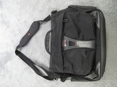 Tumi T-Tech Black 17'' Laptop Bag Nylon Messenger Shoulder Strap Men Travel Work