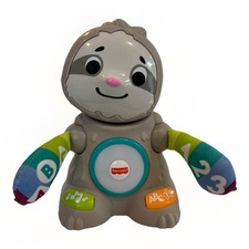 Fisher Price Linkimals SLOTH Smooth Moves Interactive Toy Music Lights WORKS