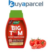 Westland 20100495 Big Tom Super Tomato Food Feed 1L Seaweed Enriched x3 Yield 2.74 per litre