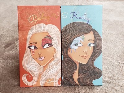 Kara Beauty Cosmetics Bailey vs Kailey Eyeshadow Palette BNIB