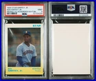 PSA 9 1989 Star Promo Yellow White Back #NNO Ken Griffey Jr. RC Seattle Mariners