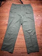 Boy Scouts of America Pants Mens 34x29 Olive Green Uniform Official BSA Vintage
