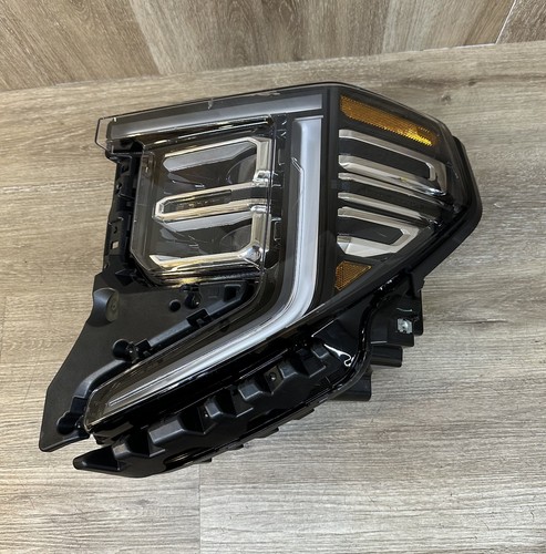 GMC SIERRA 1500 LH 2022-24 CONJUNTO DE LUCES DE CABEZA PIEZA ORIGINAL # 85049924 - Imagen 9 de 14