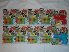 Lot of JA-RU Confetti Party Poppers & Refill Packs - 2 Poppers with 200 Bursts