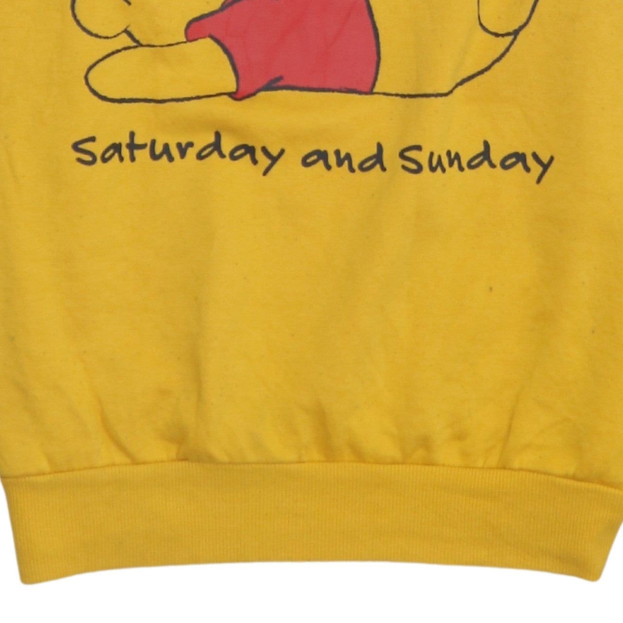 Diseny Yellow Sweatshirt Womens S image 5