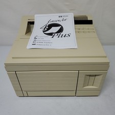 HP LaserJet 4 Plus Black White Printer NO TONER