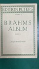 Brahms Album Band 3 für Hohe Stimme - Edition Peters 3691a