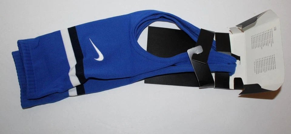 Nike Vapor Estribo BÉISBOL Calcetines Juveniles Unisex Juego Real Blanco Universitario Azul Marino *5A Foto 4 de 4