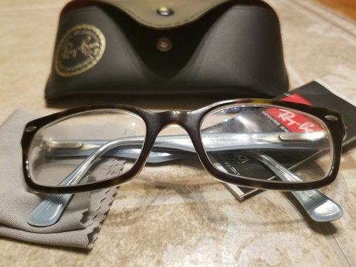 Ray Ban Eyeglasses RB 5150 6023 50-19-135 golden Brown - Picture 3 of 5