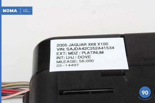 97-06 Jaguar X100 XK8 XJR AC Climate Temperature Control Panel LJA7690BB OEM 56k - Picture 8 of 8