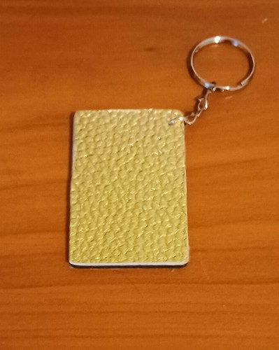Portachiavi fatti a mano in lamina d'oro, ispirati a Van Gogh - Foto 11 di 11
