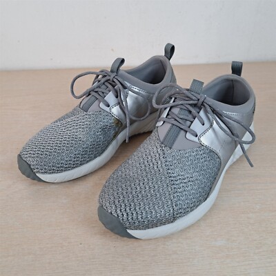 MERRELL 1SIX8 WOMENS LACE ATHLETIC SHOES/SNEAKERS, GRAY, SIZE 7.5, 2159377