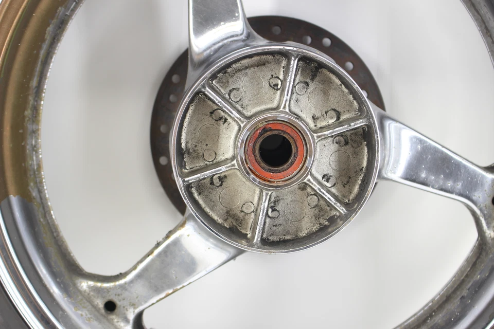 Honda Cbr600rr 2004 rueda trasera llanta freno de disco 42650-mee-010 Foto 2 de 4