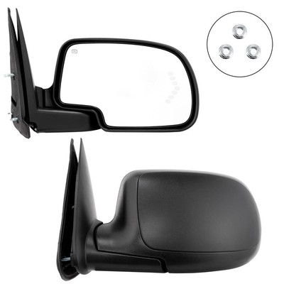 Pair Power Heated Arrow Light Mirrors For 2007-13 Chevrolet Silverado 1500 2500