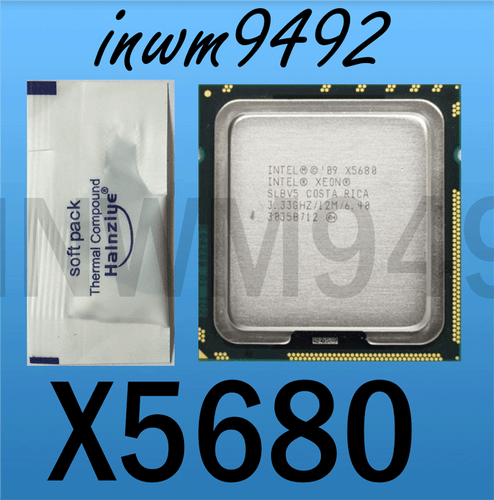 Intel Xeon X5650 X5660 X5670 X5677 X5687 X5680 X5690 X5672 X5677 X5675 X5687 - Picture 5 of 11