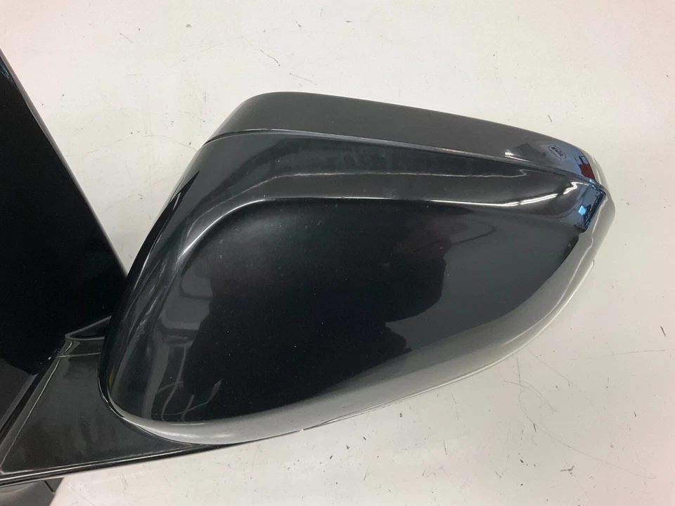 Espejo retrovisor lateral izquierdo del conductor 11-16 Volvo S60 V60 negro brillante atenuación automática 31352498 Foto 2 de 4