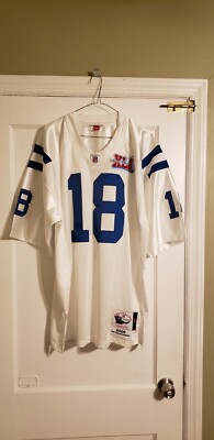 100% Authentic Mitchell & Ness 2006 Colts Peyton Manning Jersey Size 48 XL