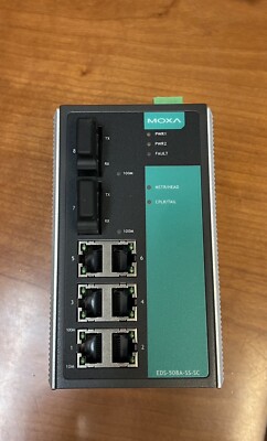 THE MOXA GROUP EDS-508A-SS-SC-80 / EDS508ASSSC80 (NEW IN BOX)
