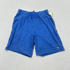 DSG Boys Cotton Jersey Shorts Size Large Youth Blue Comet Wash Everyday Casual