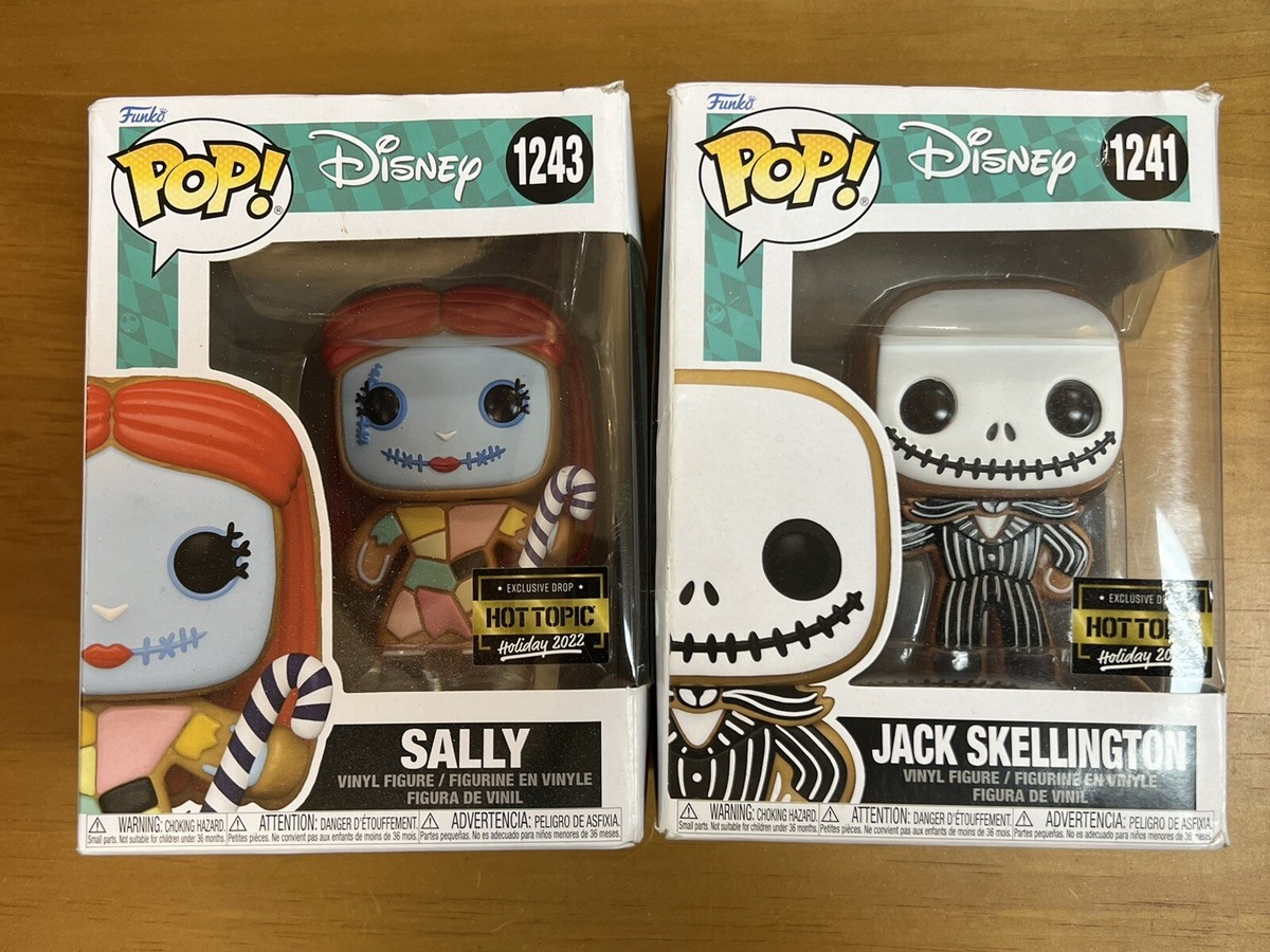 Funko POP! Nightmare Before Christmas Gingerbread Sally & Jack Set