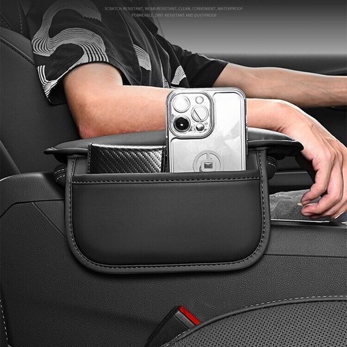 Car Center Console Armrest Elbow Support Cushion Armrest Box Pad W/2Cup Holder E - Foto 7