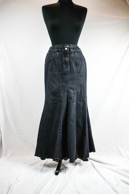 bisou bisou denim mermaid skirt