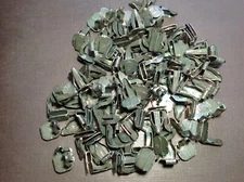 100 pcs NORS Mopar Chrysler Dodge Plymouth door panel clips green dichromate