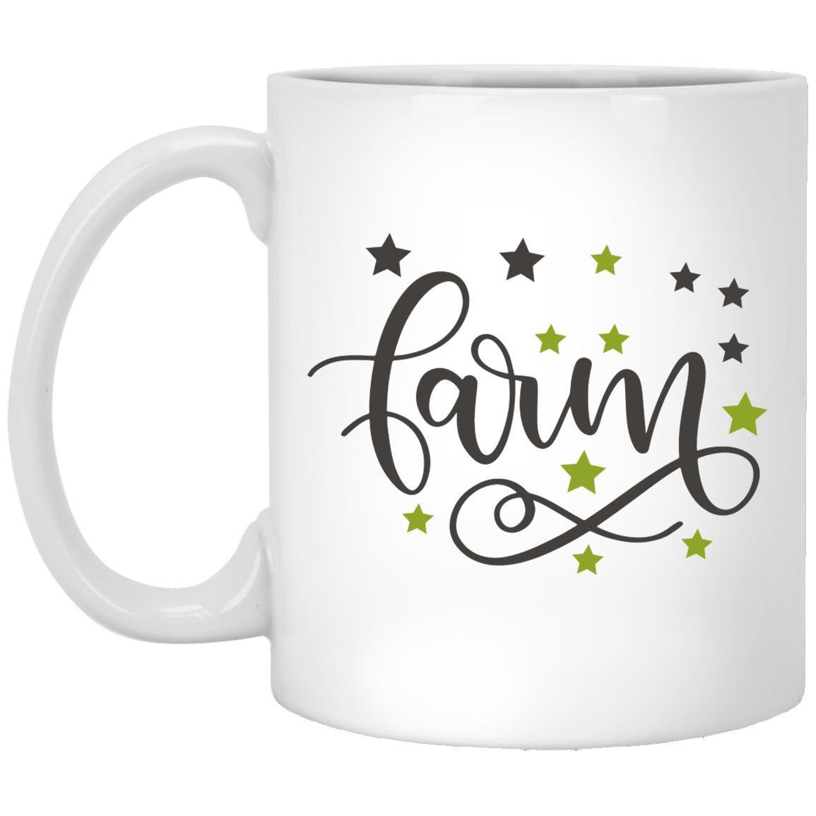 Farm Coffee Mugs Gift For Mom Dad Husband Wife Grandma Grandpa Brother Sister Co