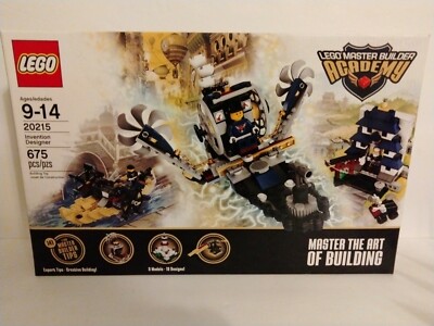 LEGO Master Builder Academy Invention Designer Set #20215 NEW SEALED  673419198585|