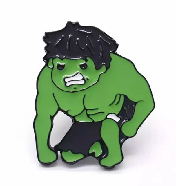 New - Incredible Hulk Superhero Marvel Enamel Metal Pin - Bruce Banner - Comic