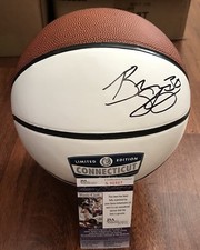 SEATTLE STORM BREANNA STEWART HAND SIGNED UCONN HUSKIES LOGO BASKETBALL JSA COA