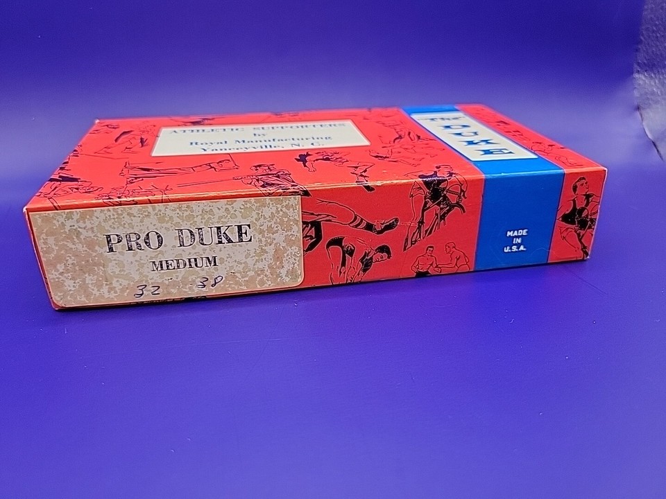 Vintage "The" DUKE Athletic Supporter Jockstrap Mens Size M 32"38