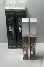 2x LipFusion Fusion Beauty Micro Collagen Lip Plump Color Shine, Purr