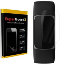 4X SuperGuardZ Clear Screen Protector Shield Cover Film For Fitbit Charge 6